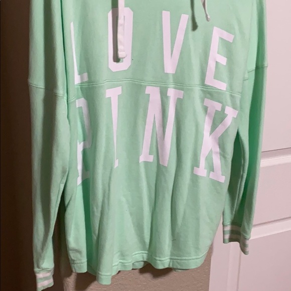 PINK Victoria’s Secret pistachio pullover - Picture 2 of 6